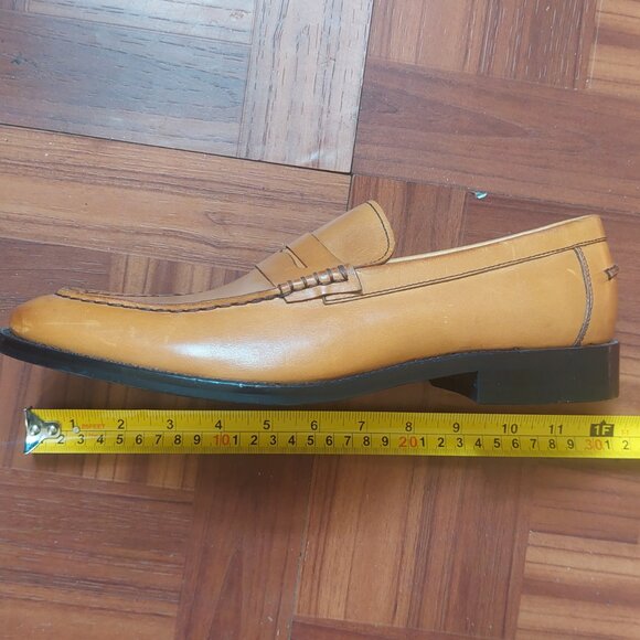 Banana Republic Men’s Dellbrook Penny Loafers – Tan Leather, Size 9M - Picture 4 of 4